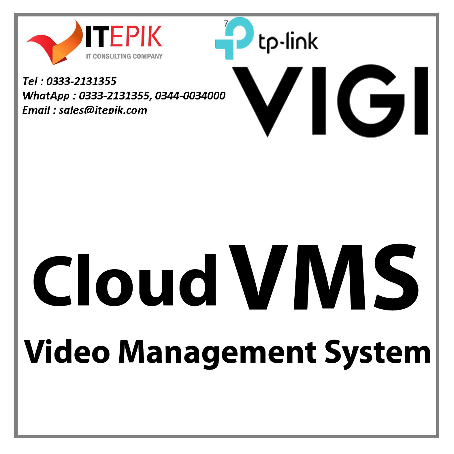 VIGI Cloud VMS